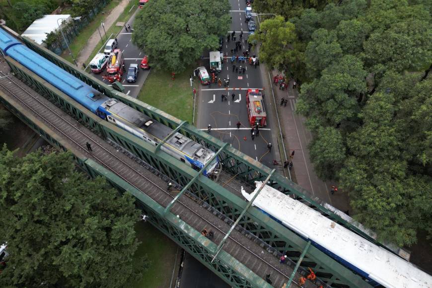 Así fue el choque de trenes en Buenos Aires que dejó más de 30 heridos