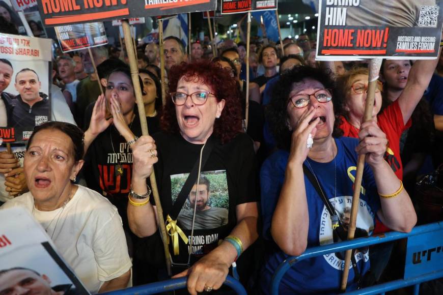 Celebraciones en Israel por la liberación de cuatro rehenes