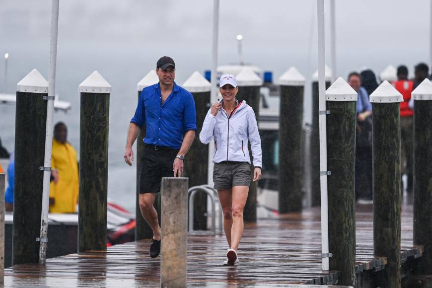 Los “guiños” de vestuario de Kate Middleton durante su viaje por el Caribe