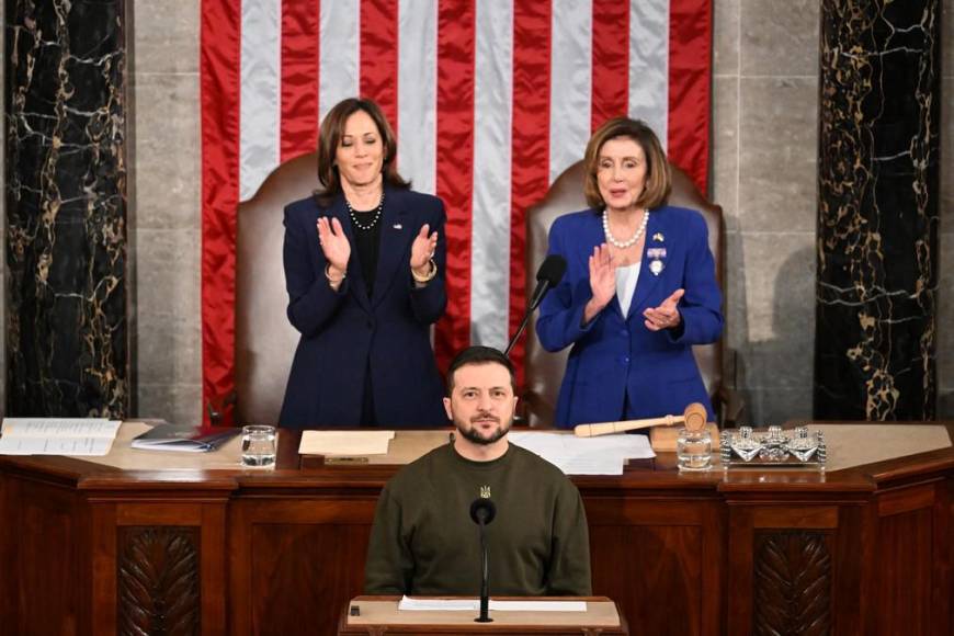 Se reunió con Biden y habló ante el Congreso de EEUU: Así fue la visita de Volodimir Zelensky