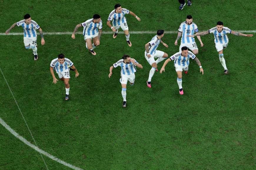 Así celebraron los argentinos su tricampeonato mundial