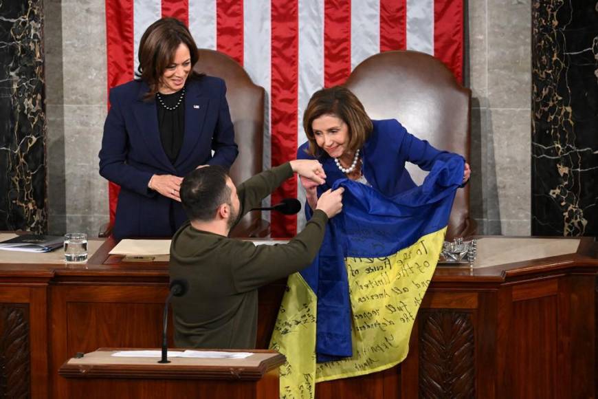 Se reunió con Biden y habló ante el Congreso de EEUU: Así fue la visita de Volodimir Zelensky