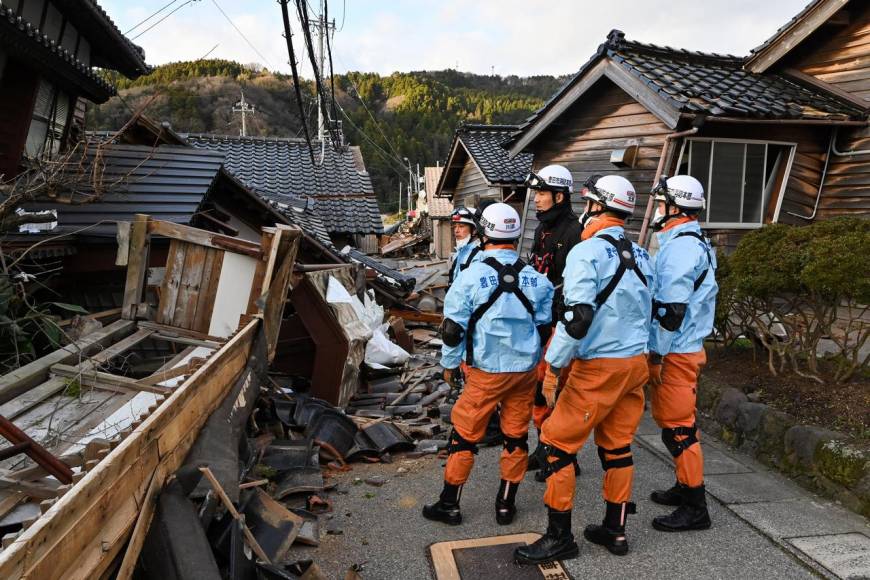 Así luce Wajima, la ciudad destruida por terremoto en Japón