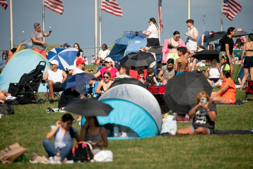 Con desfiles y en familia: así celebraron el Día de la Independencia en EE UU