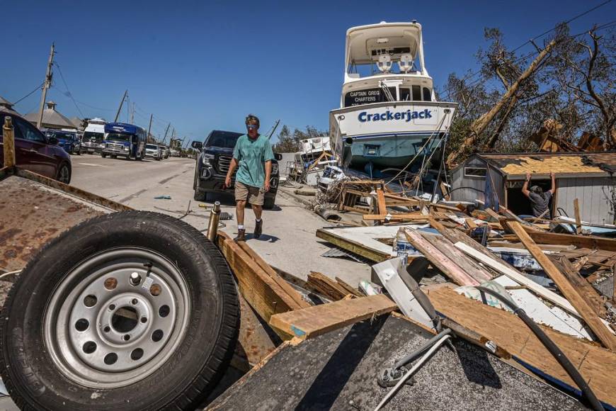 Destrucción, inundaciones y muertes: así fue el paso del huracán Ian por Fort Myers