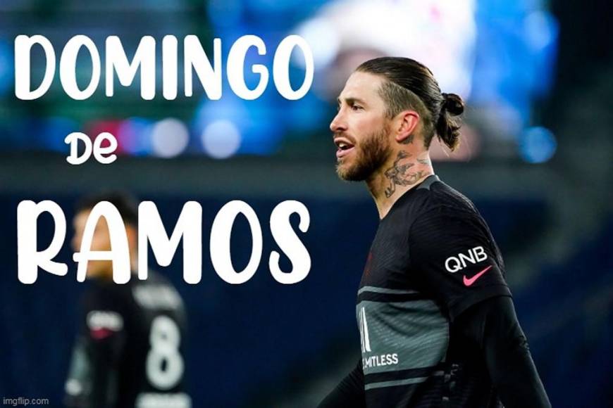 Sergio de Ramos, gran protagonista de memes en Domingo de Ramos