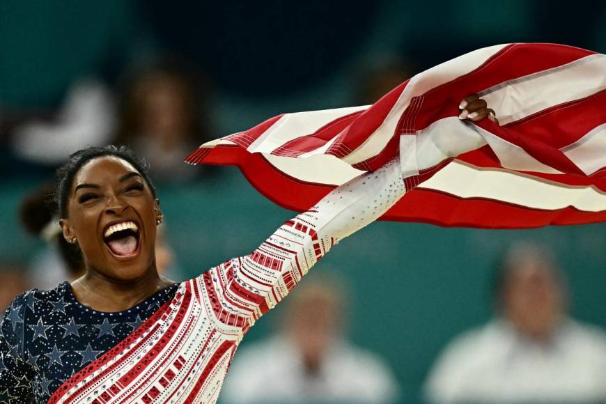 Así ganó Simone Biles su primera medalla de oro en París 2024