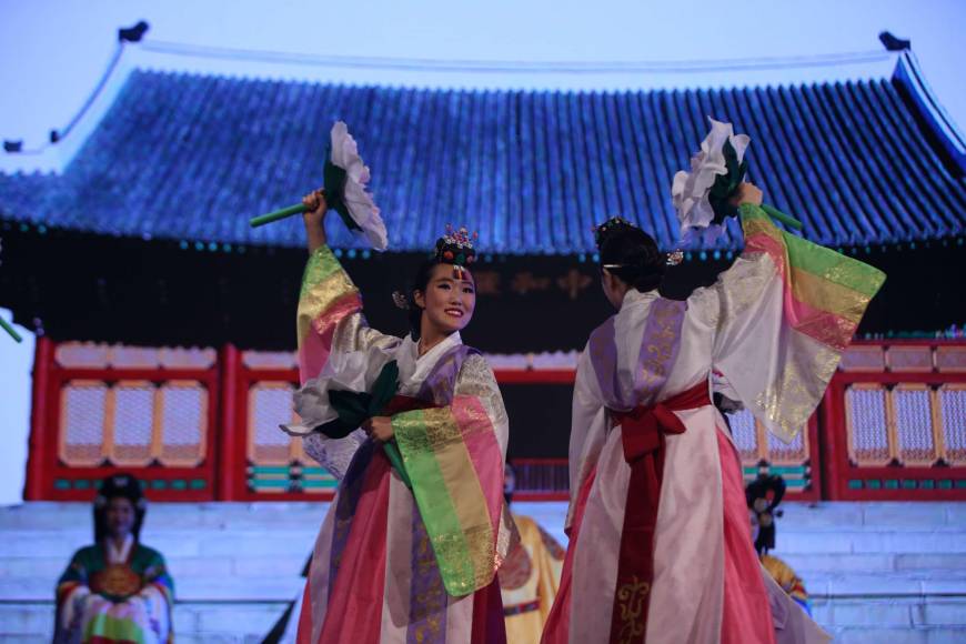 En imágenes: así fue el show de danza de Corea en Honduras