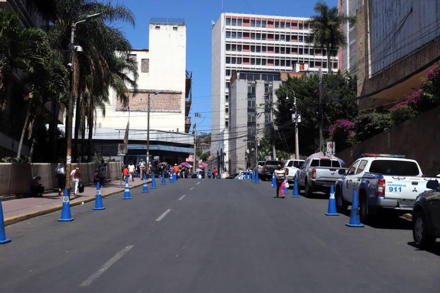 Calles cerradas y fuerte resguardo policial afuera del Congreso para elegir la nueva Corte Suprema de Justicia