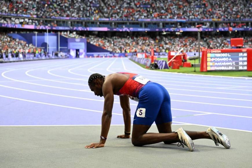 Noah Lyles, atleta de Estados Unidos que corrió con Covid-19 y logró medalla en París 2024