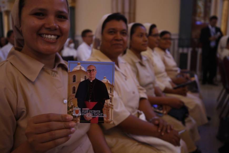 Así fue la llegada del nuevo arzobispo de Tegucigalpa a la Basílica de Suyapa