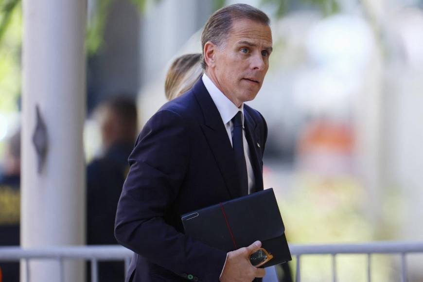 Hunter Biden acude a juicio por posesión ilegal de armas