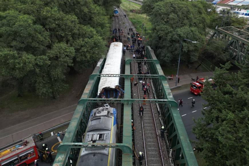 Así fue el choque de trenes en Buenos Aires que dejó más de 30 heridos