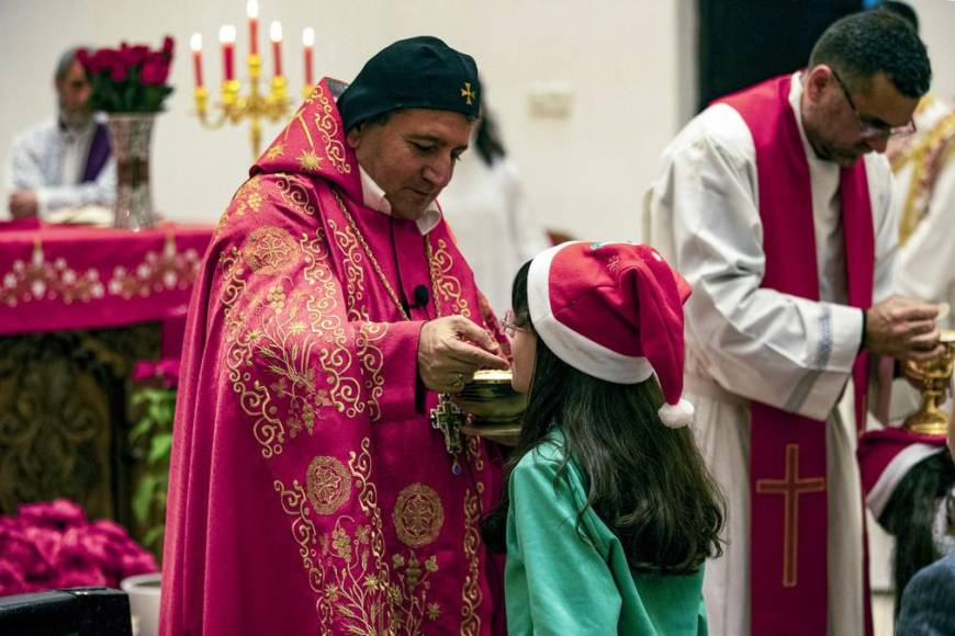 Imágenes de los festejos de Navidad alrededor del mundo