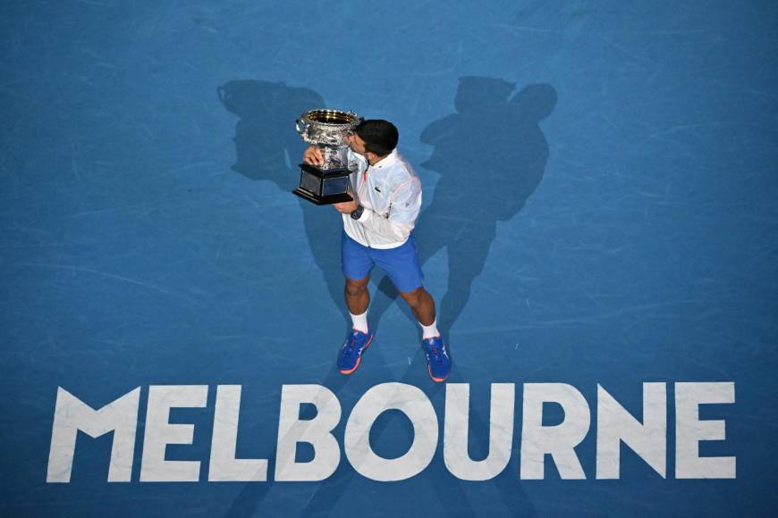 Novak Djokovic se convierte en el rey de Melbourne