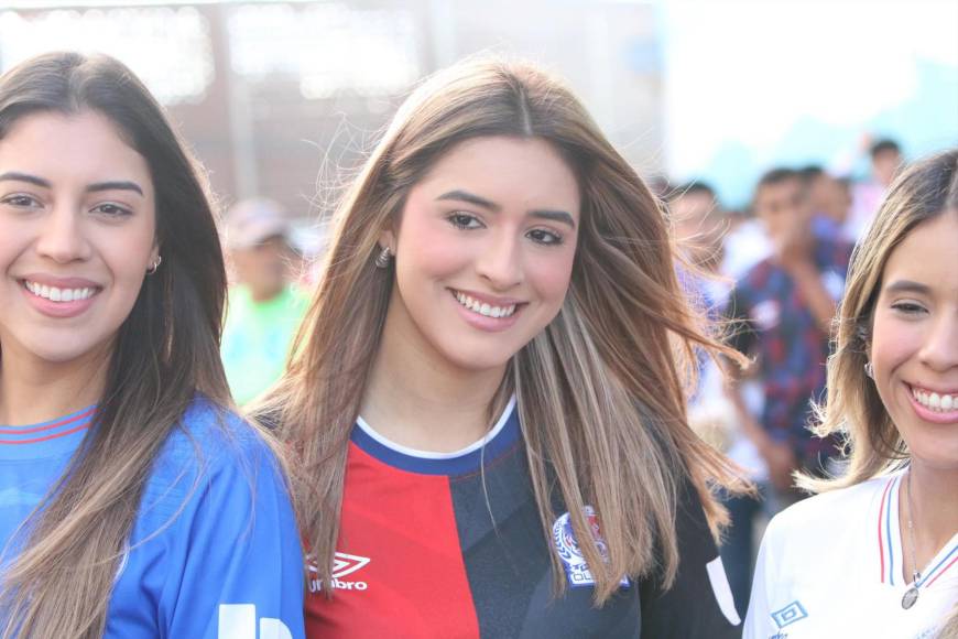 ¿Quién es la colocha? Las lindas chicas de la final Olimpia-Motagua