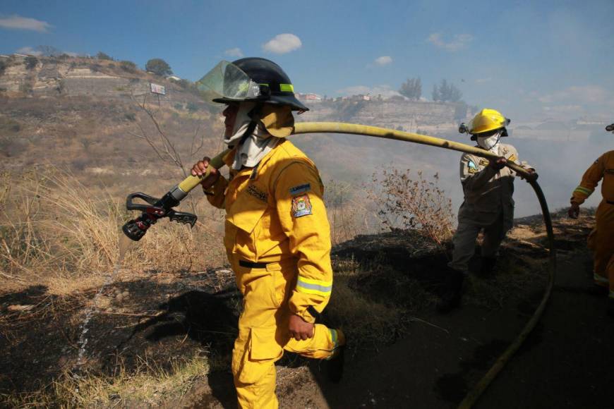 Las impactantes imágenes que dejó el incendio de una zacatera en la capital