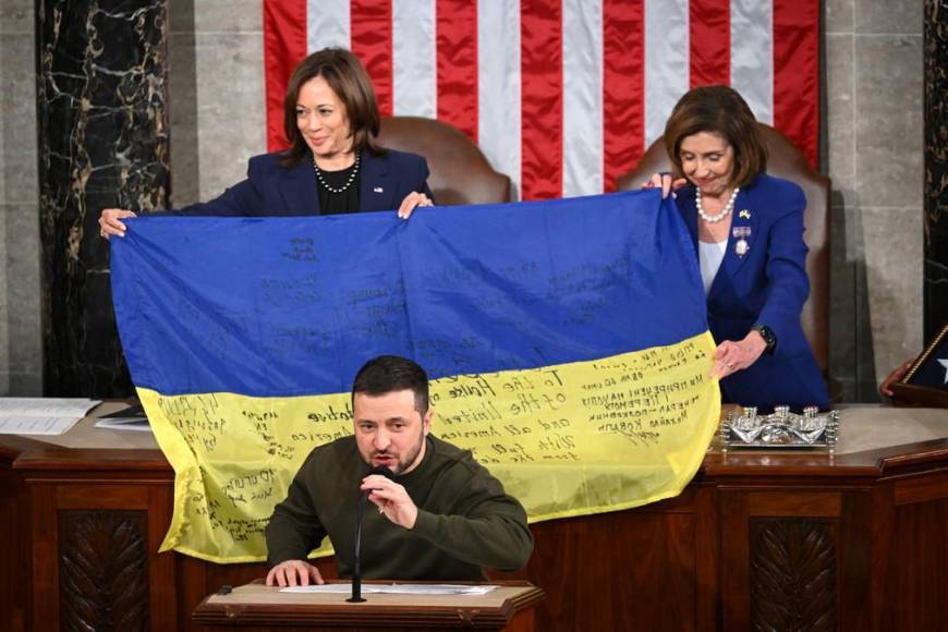 Se reunió con Biden y habló ante el Congreso de EEUU: Así fue la visita de Volodimir Zelensky