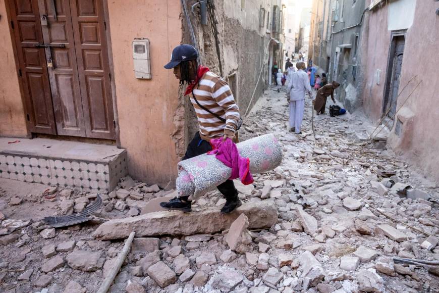 Marrakech, la “ciudad ocre” víctima del devastador terremoto en Marruecos