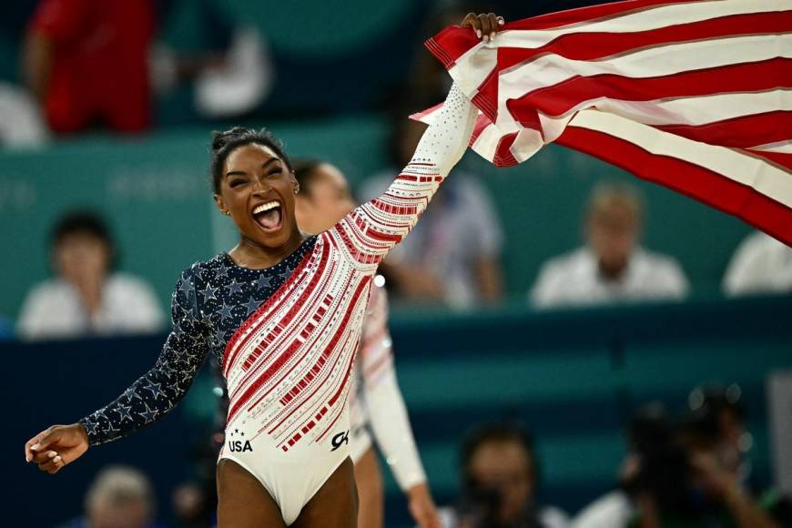 Así ganó Simone Biles su primera medalla de oro en París 2024