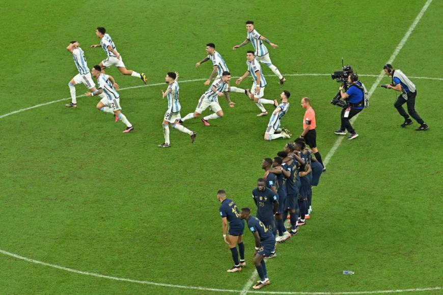 Así celebraron los argentinos su tricampeonato mundial