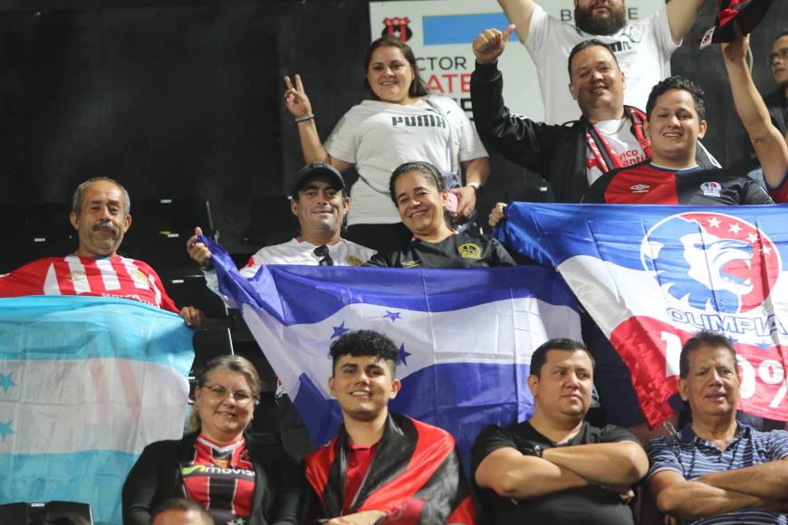 Imágenes del ambiente en la final entre Alajuelense y Olimpia en Liga Concacaf 2022