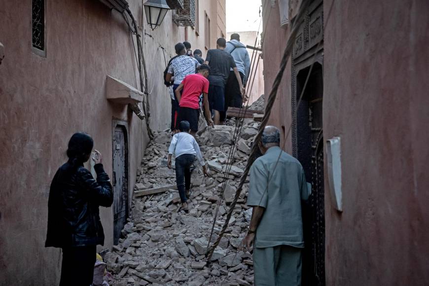 Marrakech, la “ciudad ocre” víctima del devastador terremoto en Marruecos