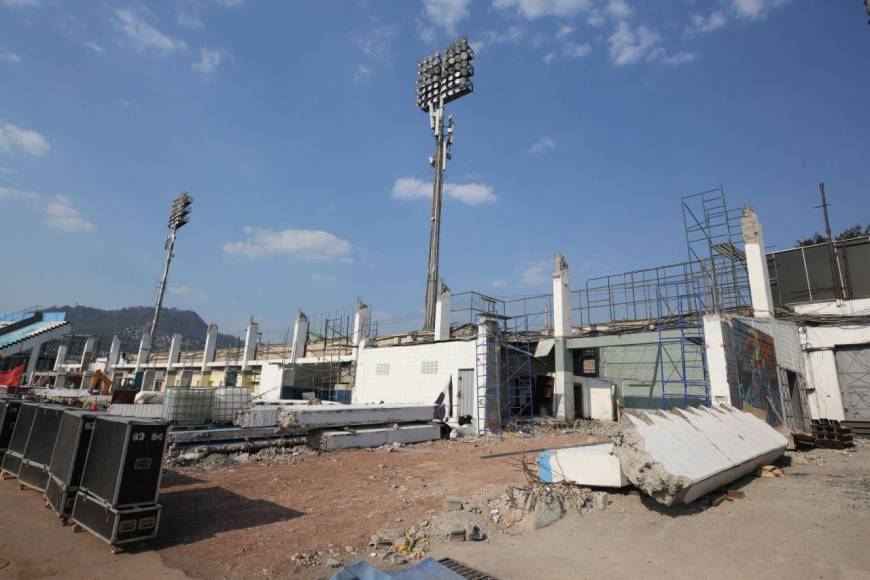 ¿Cuándo terminan? Así avanzan los trabajos en el estadio Nacional