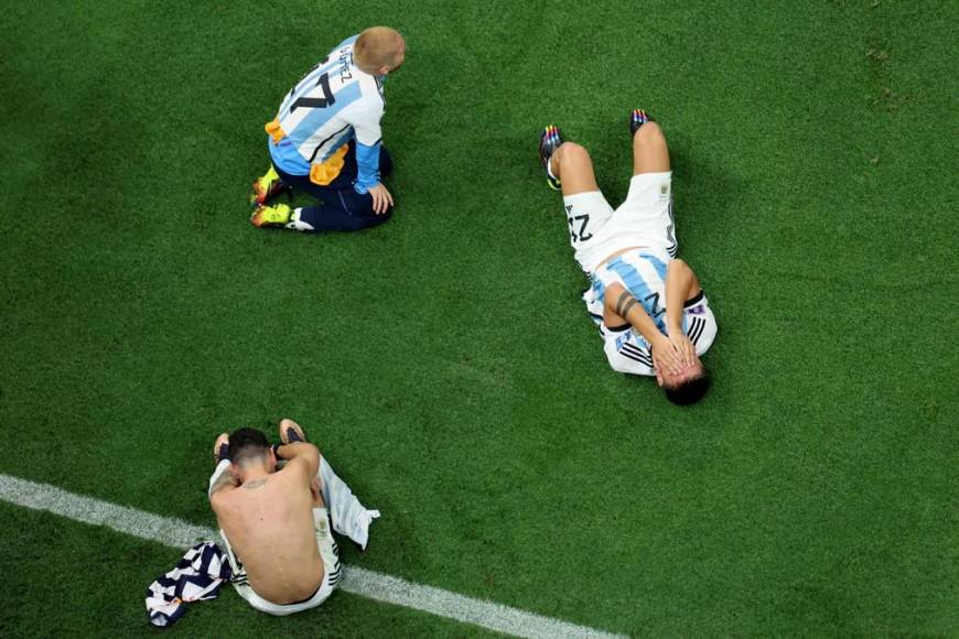 Así celebraron los argentinos su tricampeonato mundial