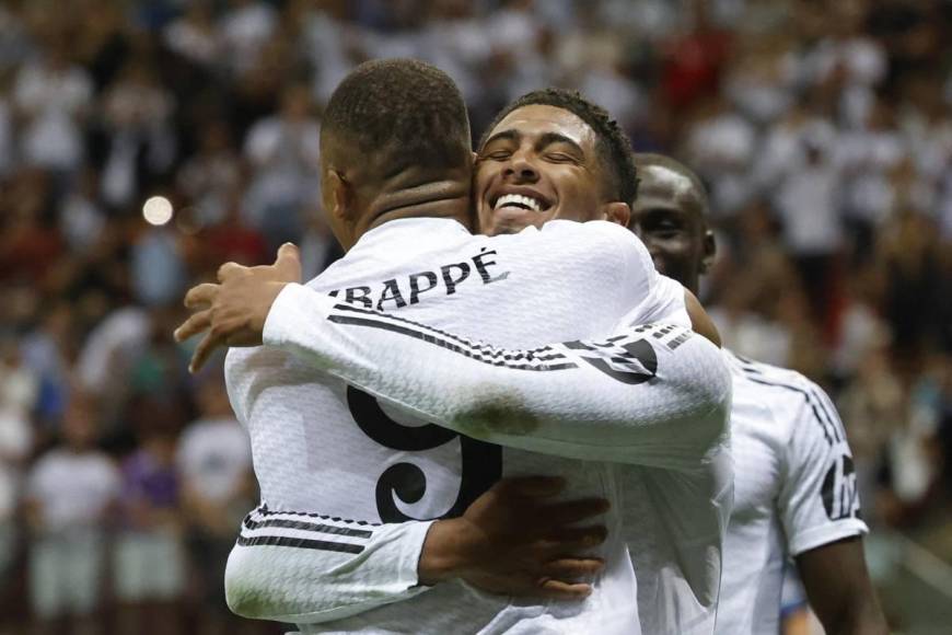 Real Madrid es Supercampeón de Europa: Vinicius, Bellingham y Rodrygo celebran con Mbappé