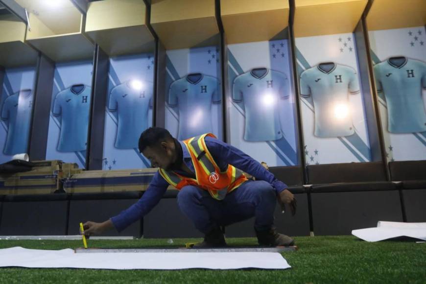 Día de reapertura, jacuzzi, modernos camerinos y palcos en el estadio Morazán