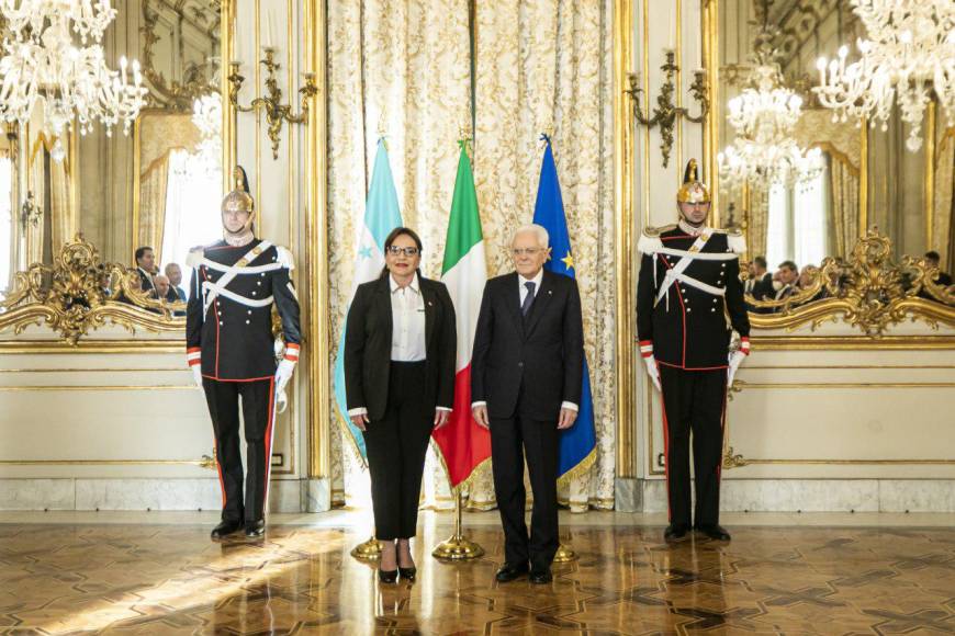 Un discurso y una reunión con el presidente italiano: así han sido los 5 días de Xiomara Castro en Italia