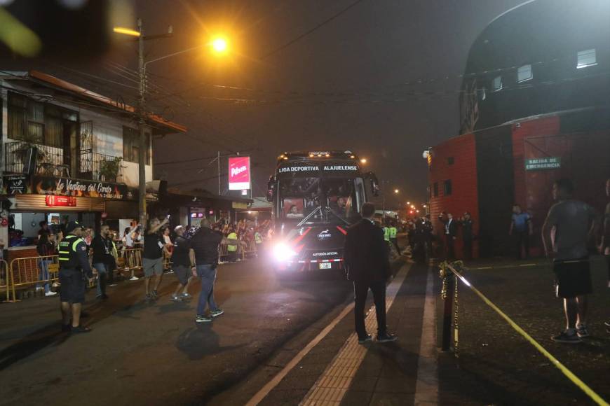 Imágenes del ambiente en la final entre Alajuelense y Olimpia en Liga Concacaf 2022