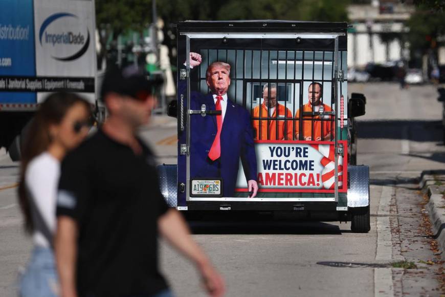 Juicio de Trump en Miami desata protestas: simpatizantes y opositores salen a las calles