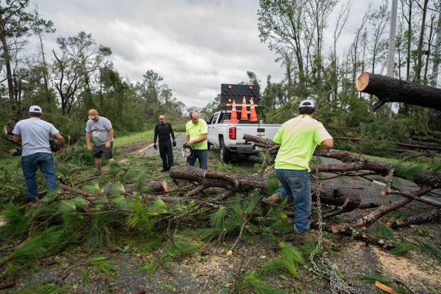 Idalia golpea a Florida: imágenes de los daños