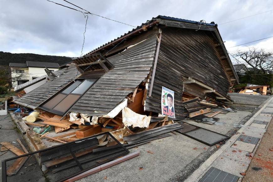 Así luce Wajima, la ciudad destruida por terremoto en Japón