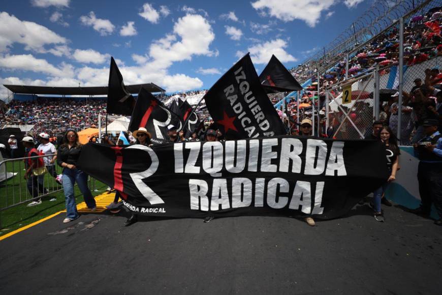 Varios detenidos durante disturbios en marcha de la resistencia dentro del Estadio Nacional