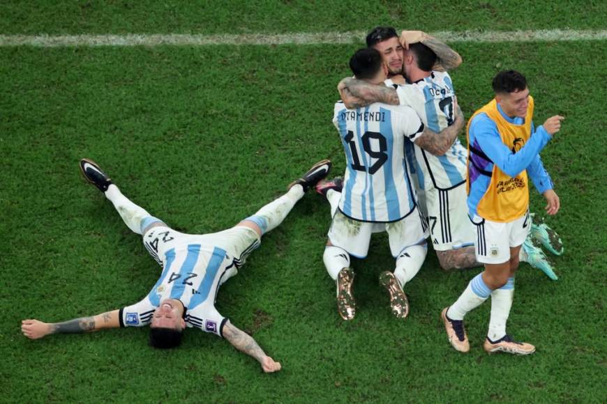 Así celebraron los argentinos su tricampeonato mundial