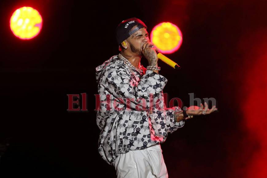 Las mejores imágenes del concierto de Anuel AA en Honduras