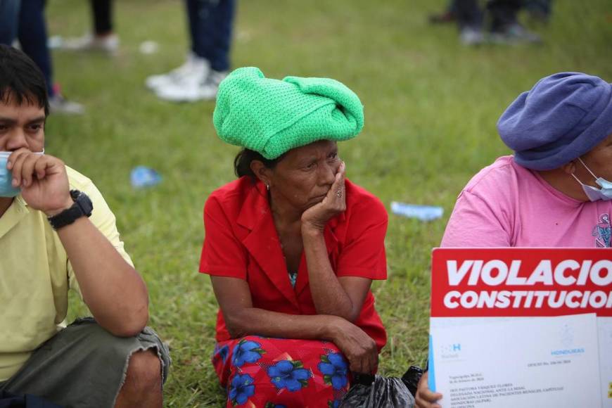 La protesta de pacientes renales que paralizó la salida al norte de la capital