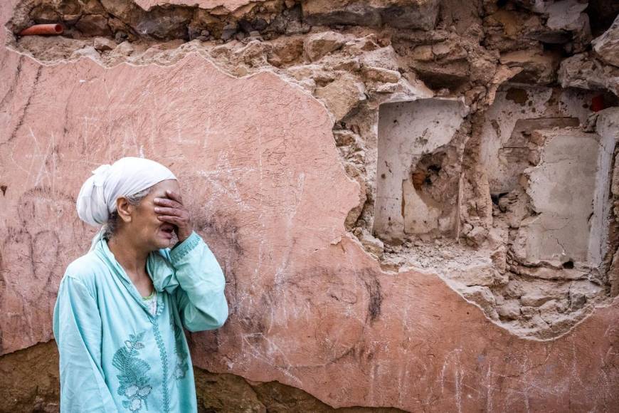 Las 20 imágenes más impactantes del terremoto en Marruecos