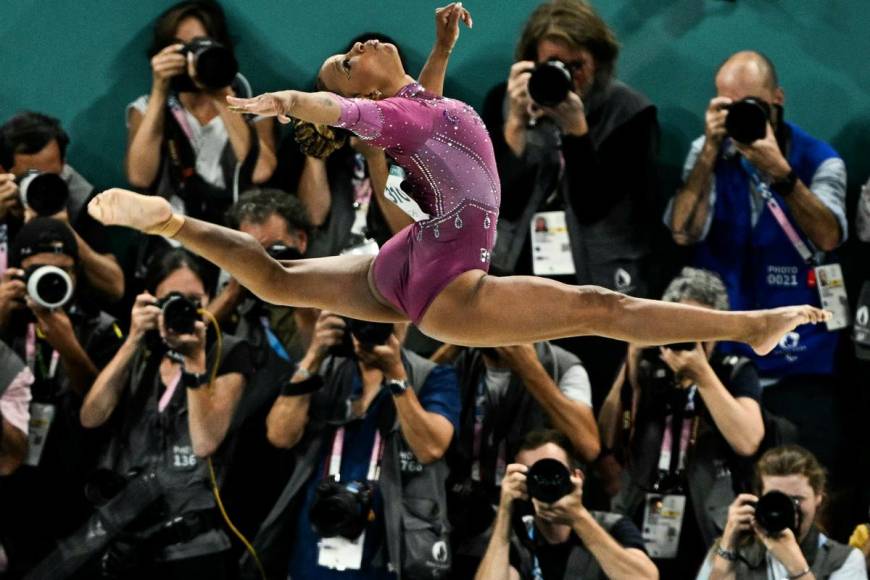 Rebeca Andrade, la brasileña que se llevó el oro en París 2024