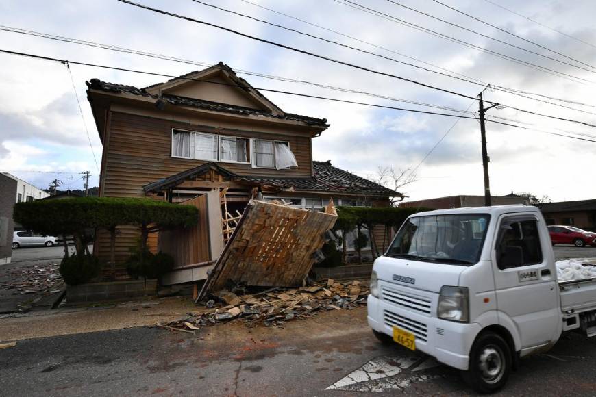 Así luce Wajima, la ciudad destruida por terremoto en Japón