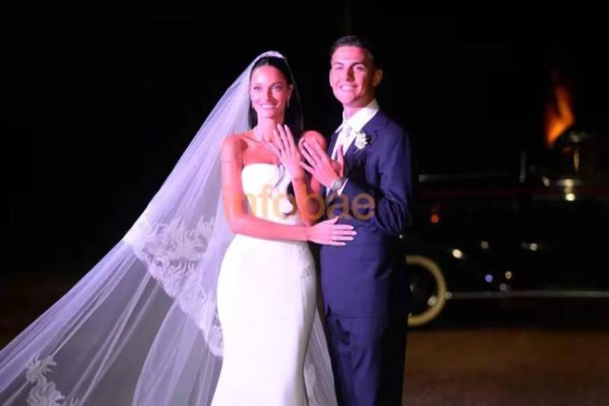 Paulo Dybala y Oriana Sabatini; primeras imágenes de la boda ¡Messi le quedó mal!