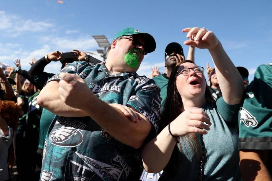 Eagles vs Chiefs: así se vive la final de la NFL en Arizona