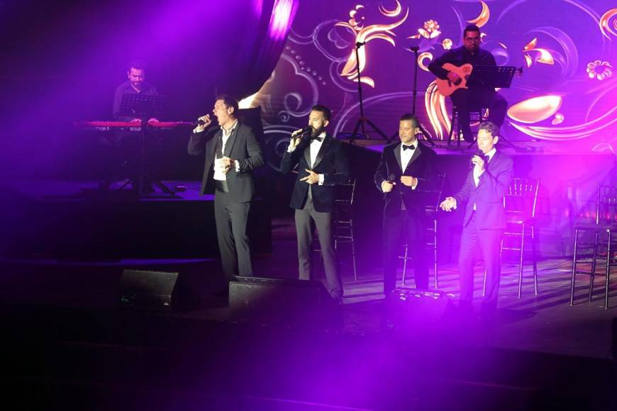 Il Divo deslumbra a Honduras con un debut inolvidable en su gira del 20 aniversario