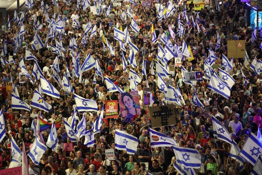 Celebraciones en Israel por la liberación de cuatro rehenes