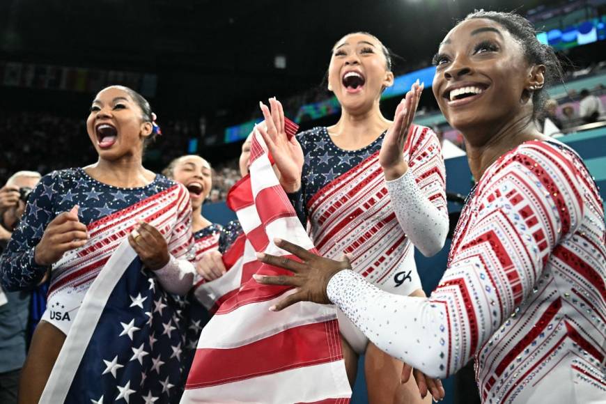 Así ganó Simone Biles su primera medalla de oro en París 2024