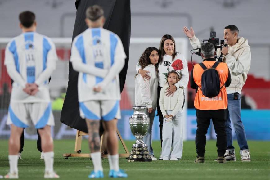 Así fue la despedida de Ángel Di María de la selección de Argentina