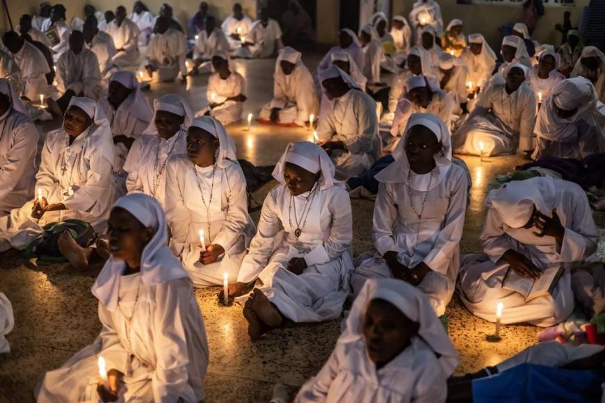 Imágenes de los festejos de Navidad alrededor del mundo